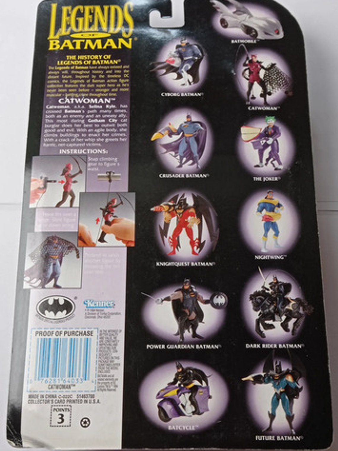Catwoman 1994 Kenner Legends Of Batman 6