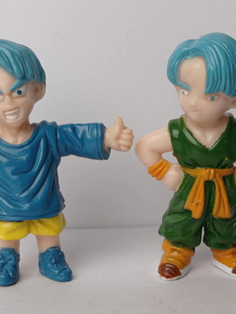 Set 2x Trunks 1989 Dragon Ball Z Bandai Abtoys 1