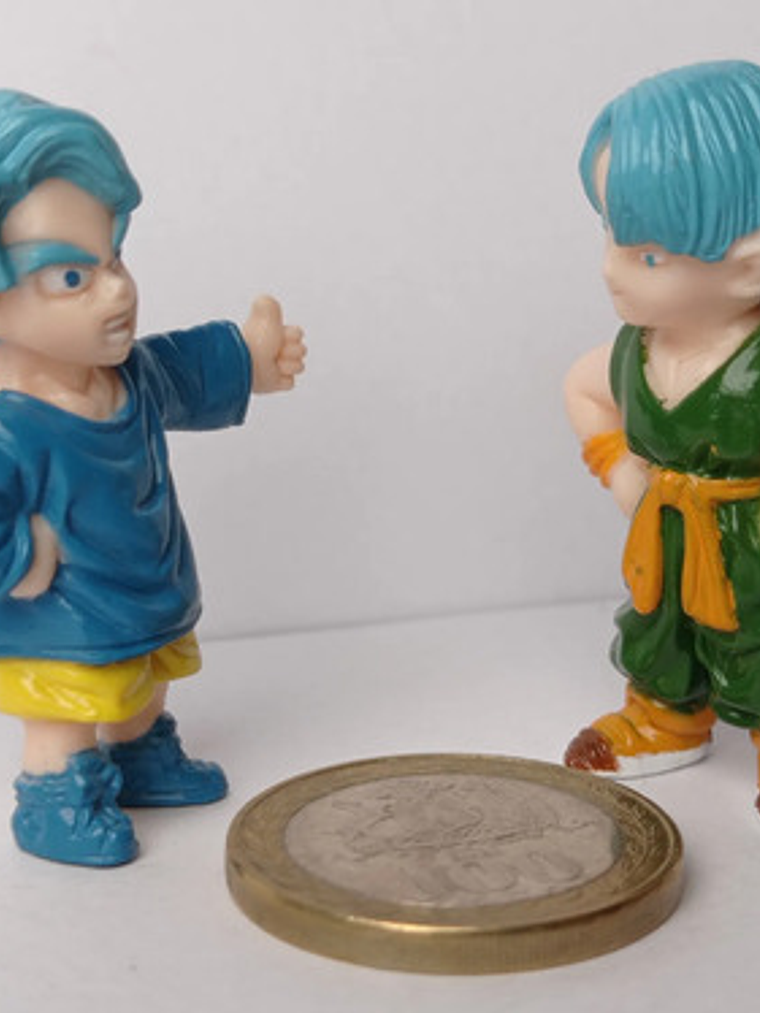 Set 2x Trunks 1989 Dragon Ball Z Bandai Abtoys 2