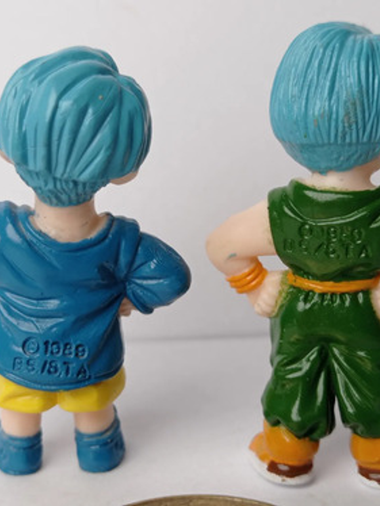 Set 2x Trunks 1989 Dragon Ball Z Bandai Abtoys 3