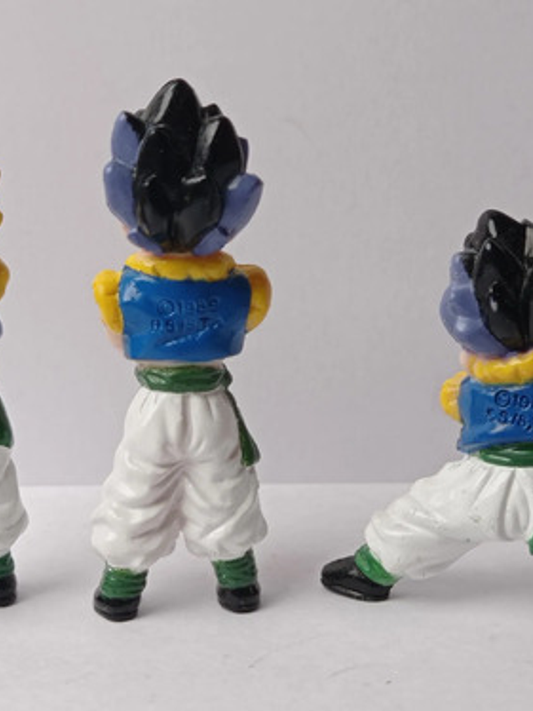 Set De 3 Gotenks 1989 Dragon Ball Z Bandai Abtoys 4
