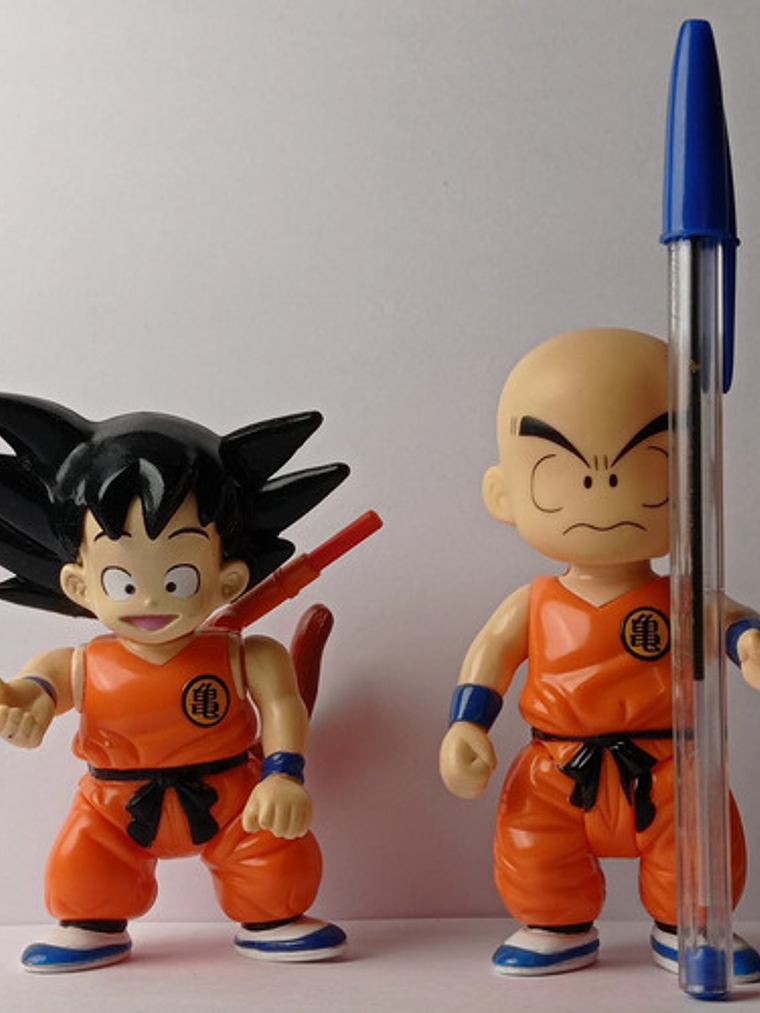 Goku Y Krilin 1995 Dragon Ball Z Bandai 3