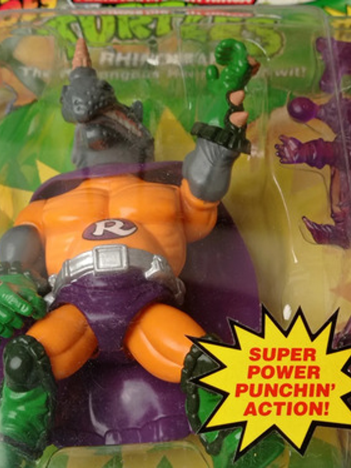 Rhinoman 1993 Tmnt ! Rocksteady Sewer Heroes Tortugas Ninja 3