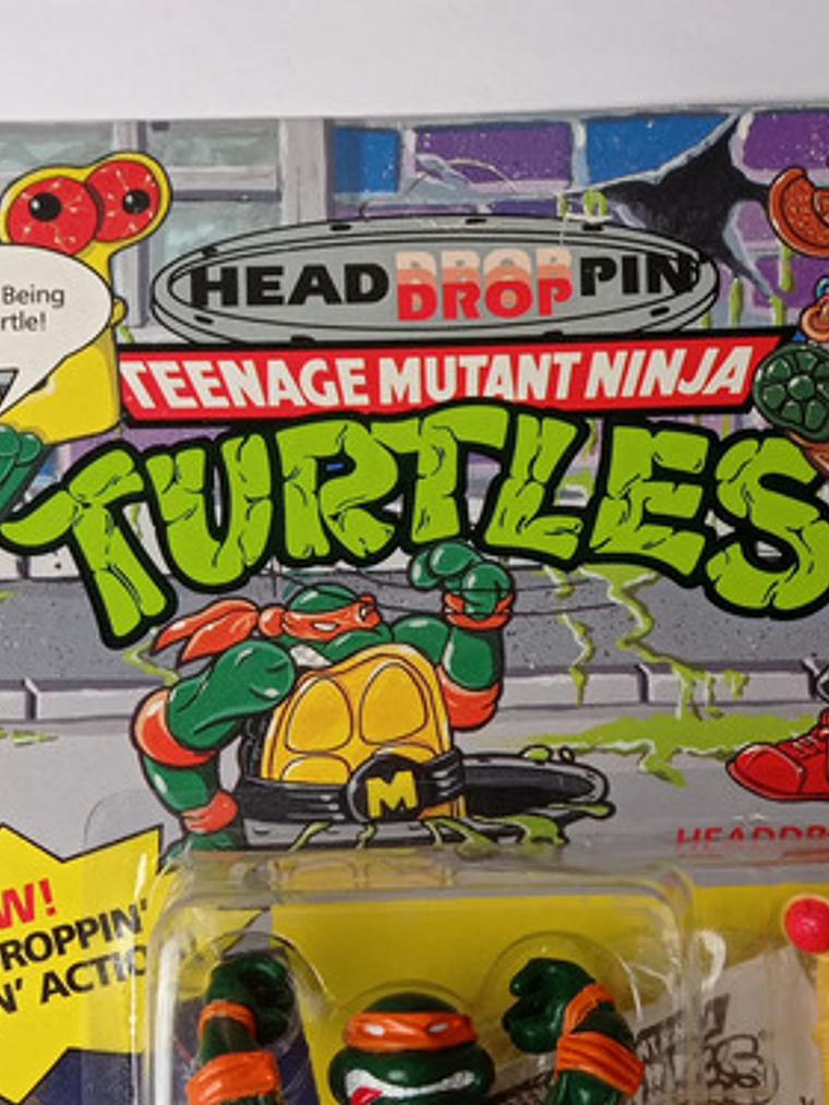 Headdroppin Mike 1991 Tmnt ! Michelangelo Tortugas Ninja 2