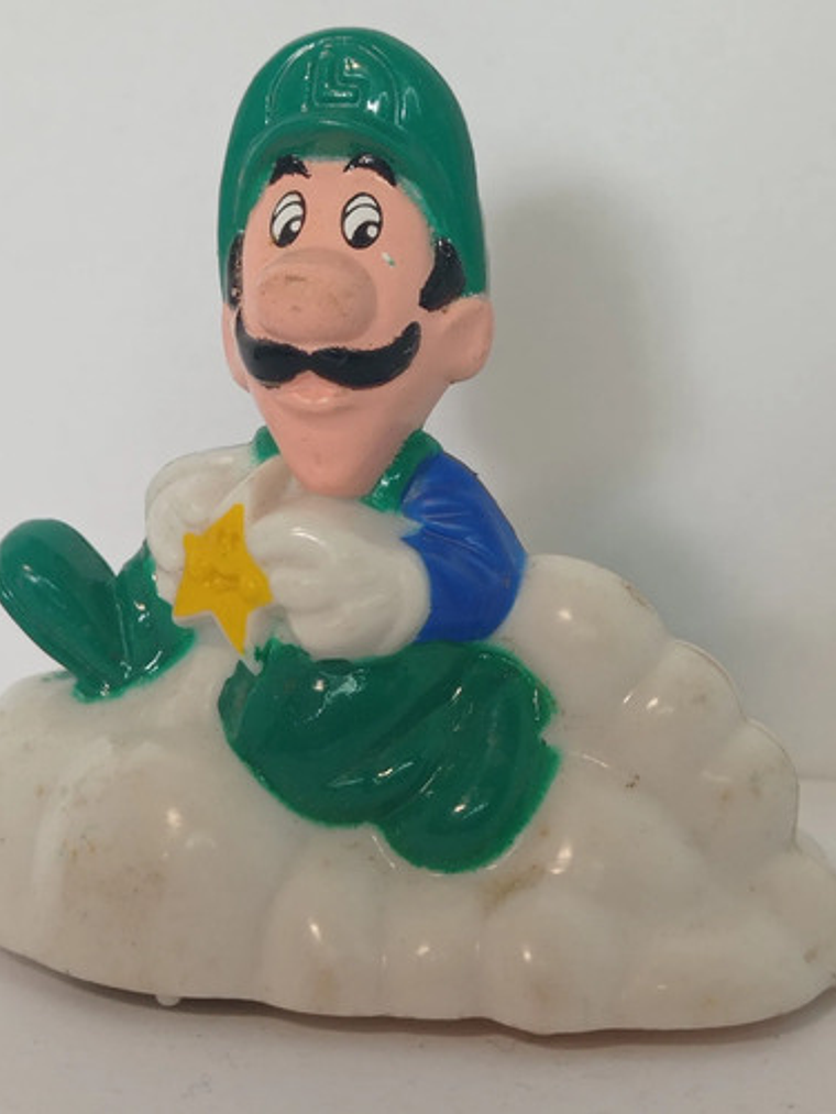 Luigi With Star 1989 Mcd Nintendo Mario Bros 80s 1