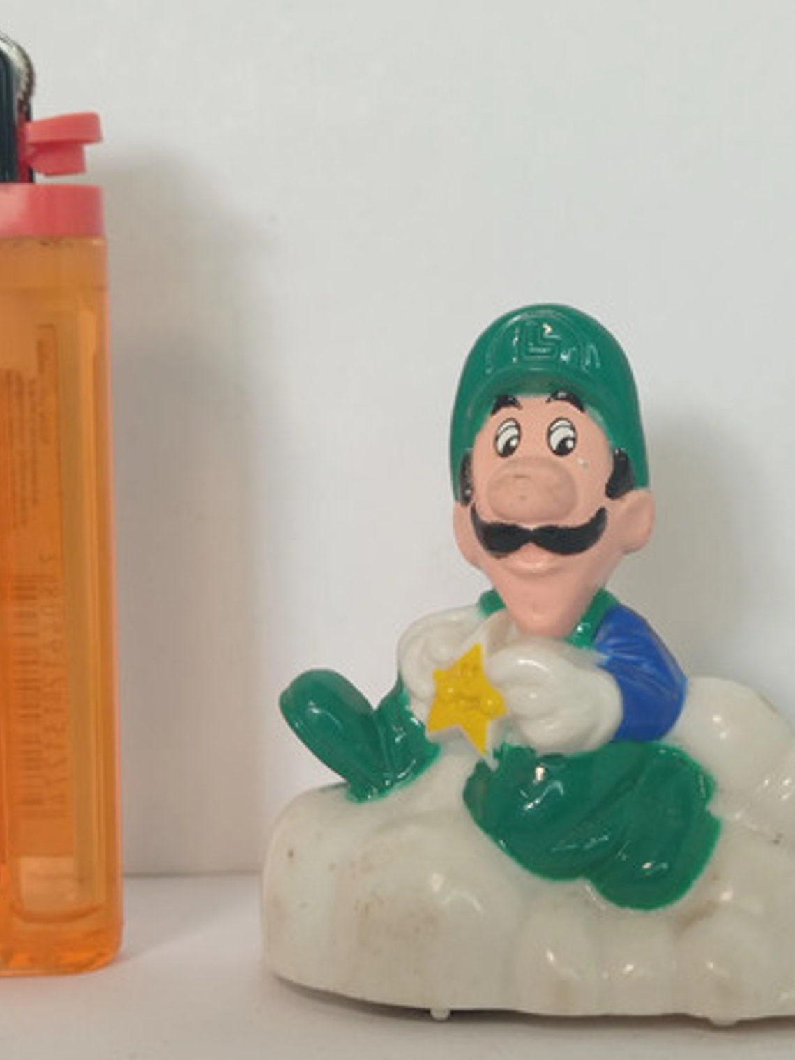 Luigi With Star 1989 Mcd Nintendo Mario Bros 80s 2