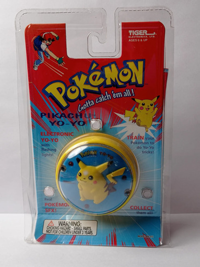 Pikachu Yo-yo Yoyo 1998 Tiger Pokemon Hasbro Nintendo 1
