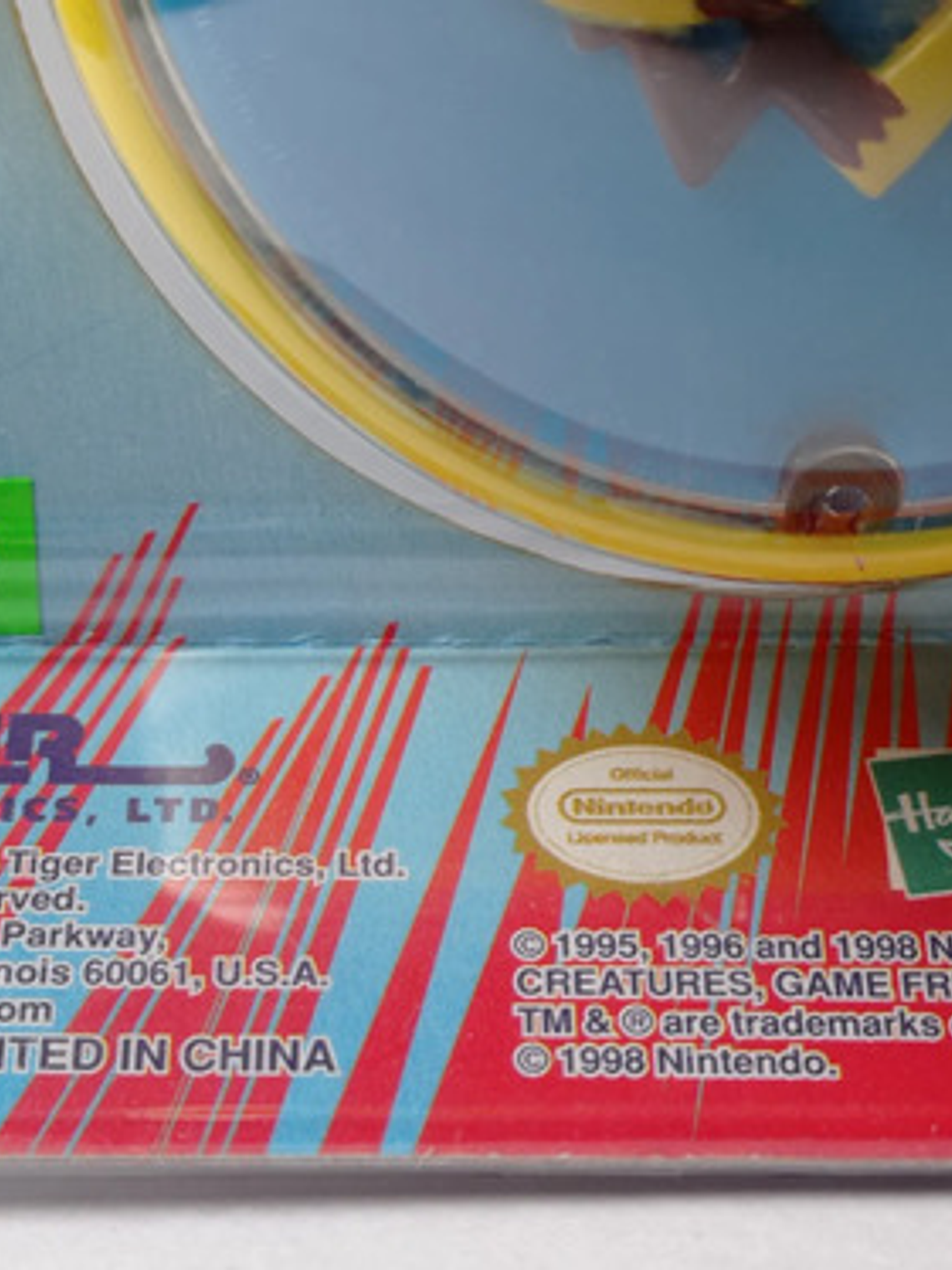 Pikachu Yo-yo Yoyo 1998 Tiger Pokemon Hasbro Nintendo 3