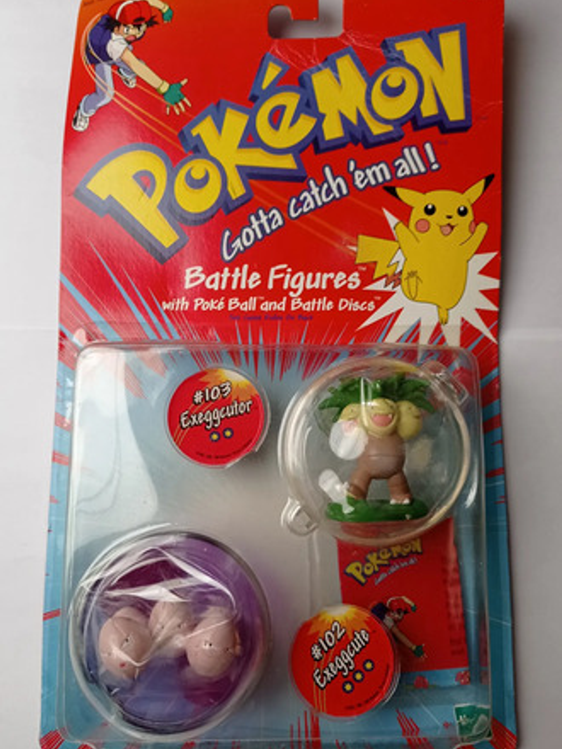 Exeggcutor Y Exeggcute 1999 Hasbro Pokemon Nintendo 1