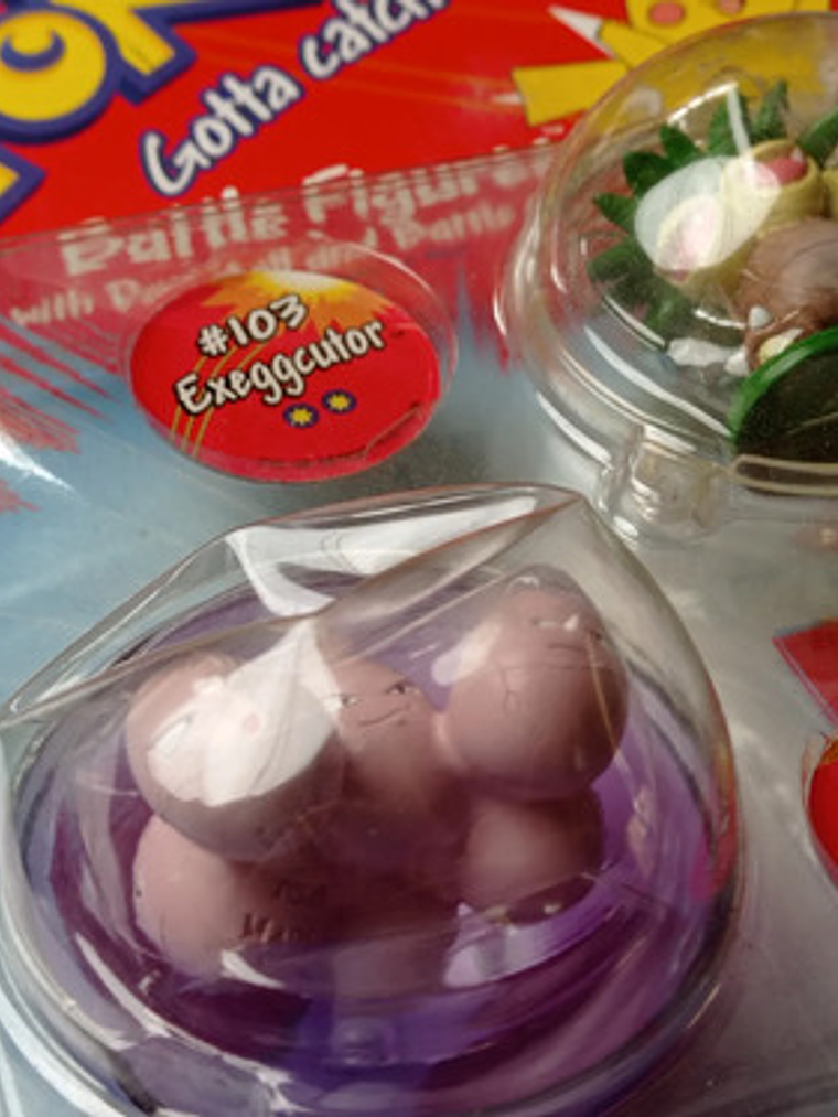 Exeggcutor Y Exeggcute 1999 Hasbro Pokemon Nintendo 5