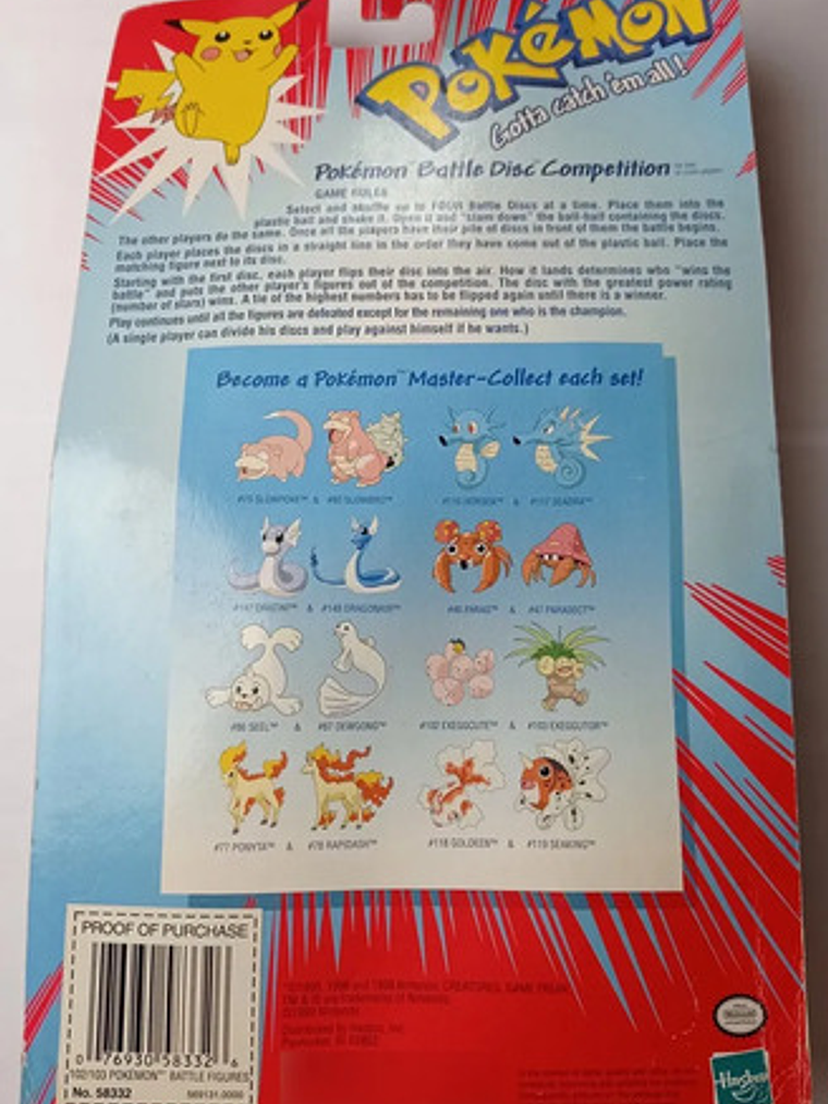 Exeggcutor Y Exeggcute 1999 Hasbro Pokemon Nintendo 6