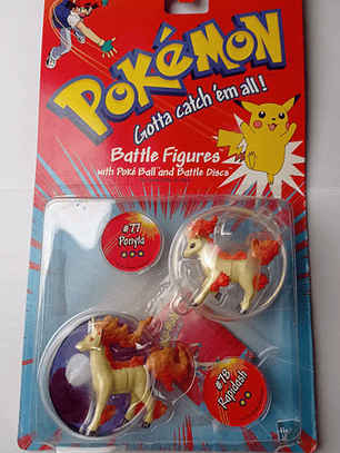 Ponyta Y Rapidash 1999 Hasbro Pokemon Nintendo