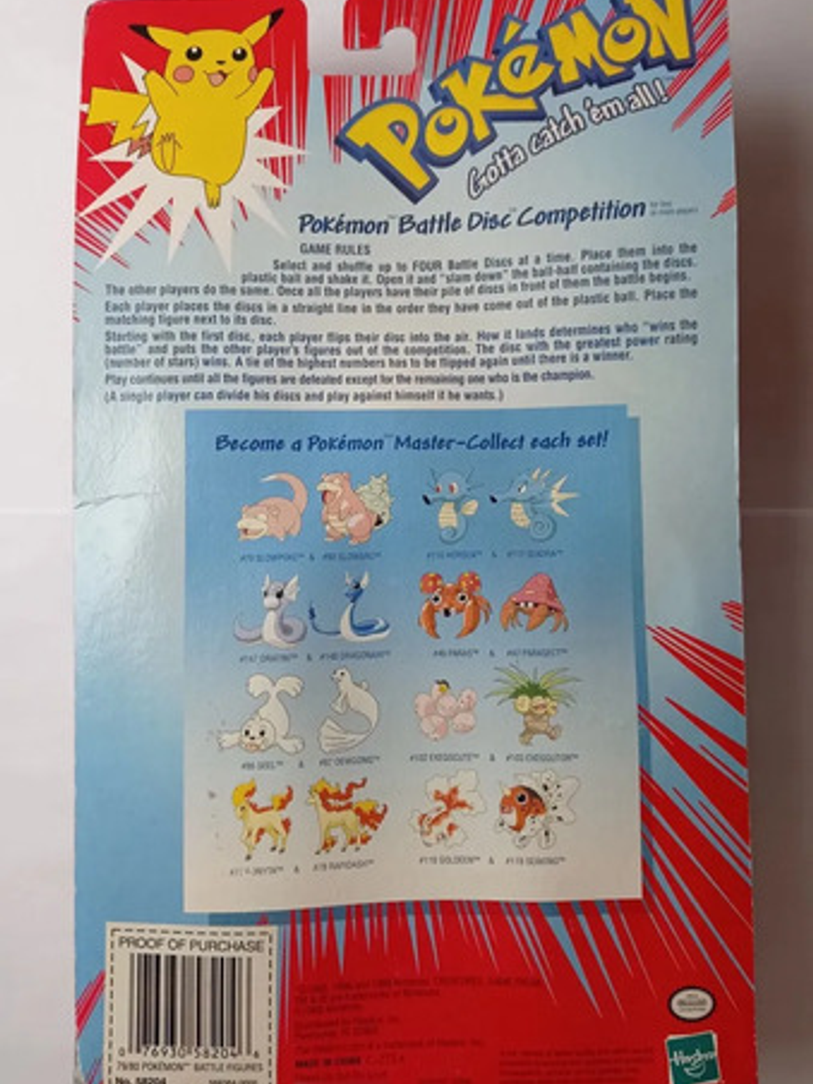 Slowpoke Y Slowbro 1999 Hasbro Pokemon Nintendo 5