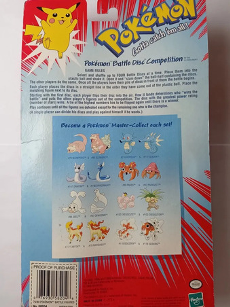 Slowpoke Y Slowbro 1999 Hasbro Pokemon Nintendo 5