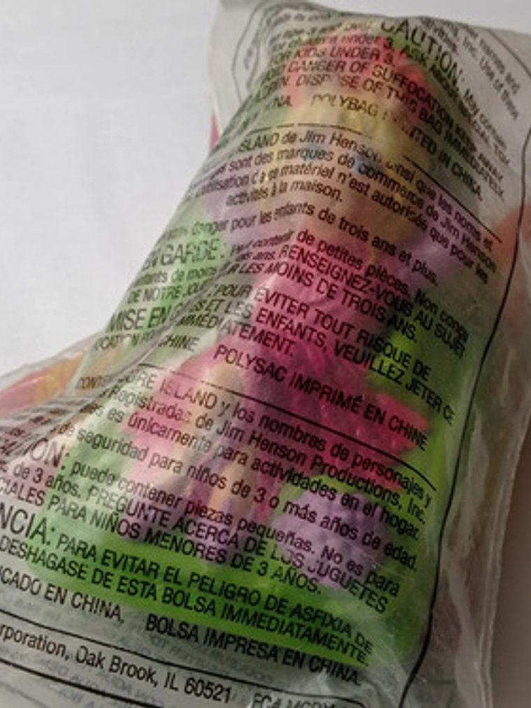 Miss Piggy (en Bolsa) 1995 Muppets Mcd 90s 7