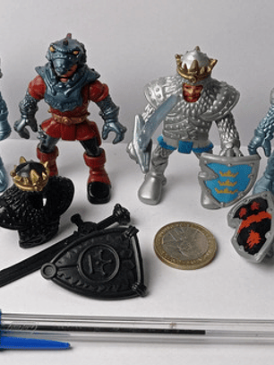 Set 4 Knights Imaginext 2001 Fisher Price Mattel