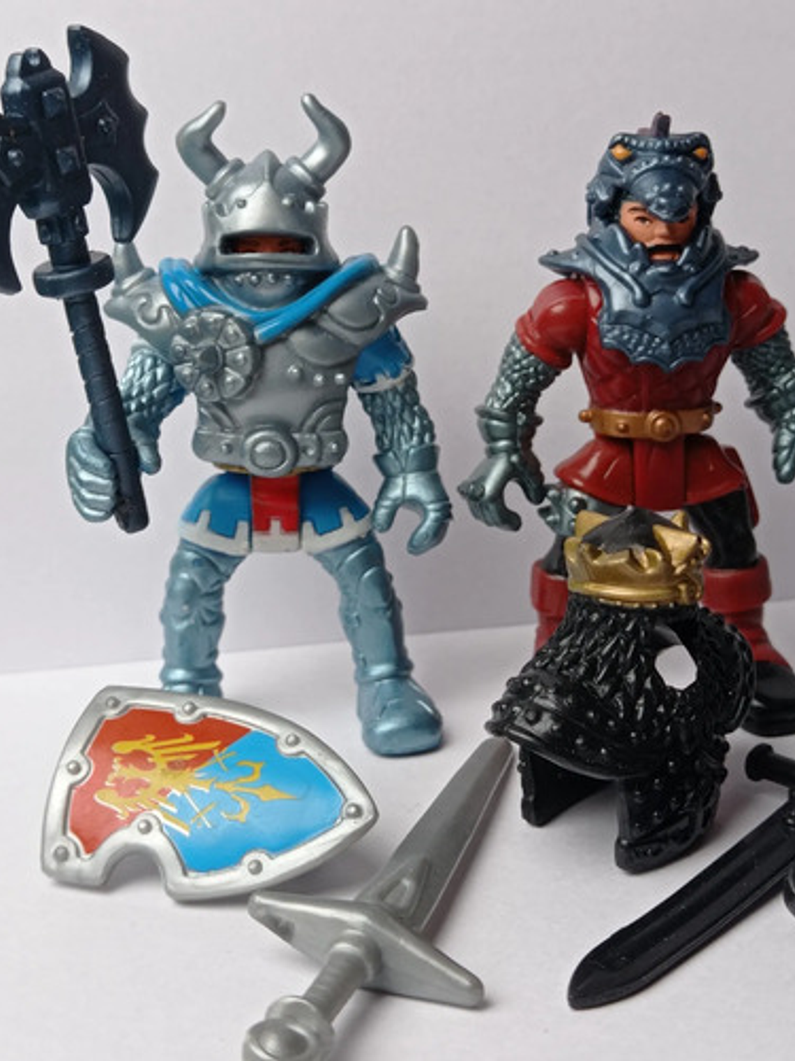 Set 4 Knights Imaginext 2001 Fisher Price Mattel 3