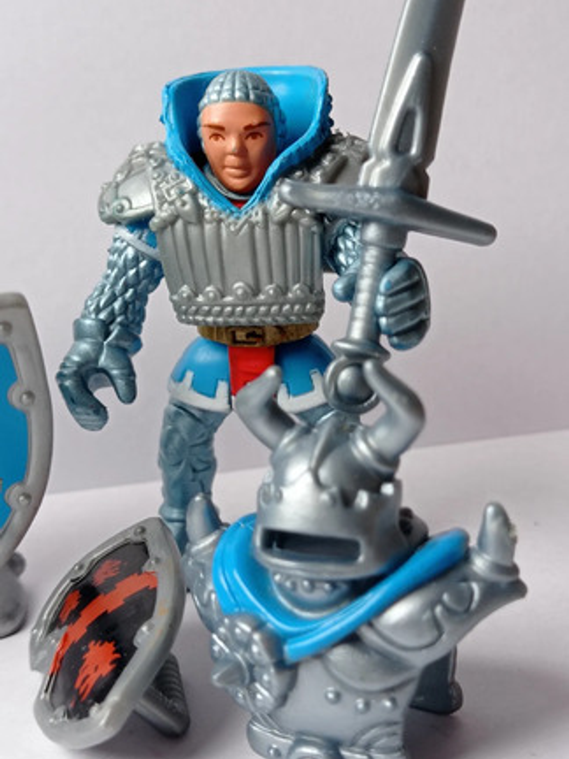 Set 4 Knights Imaginext 2001 Fisher Price Mattel 5