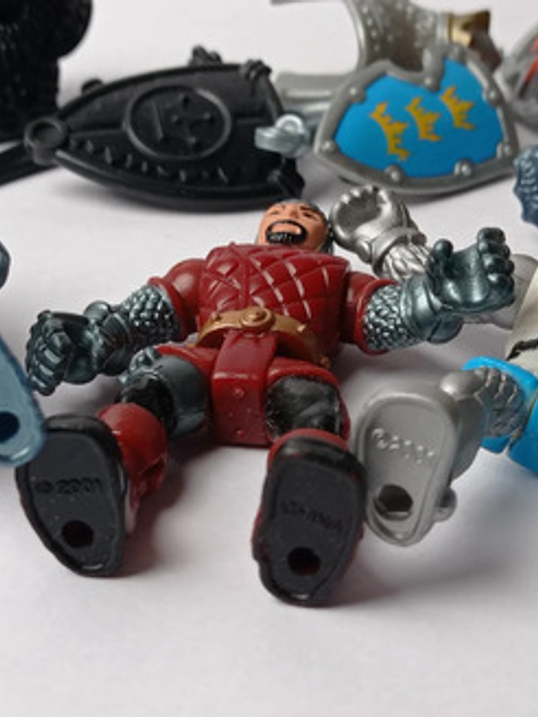 Set 4 Knights Imaginext 2001 Fisher Price Mattel 8