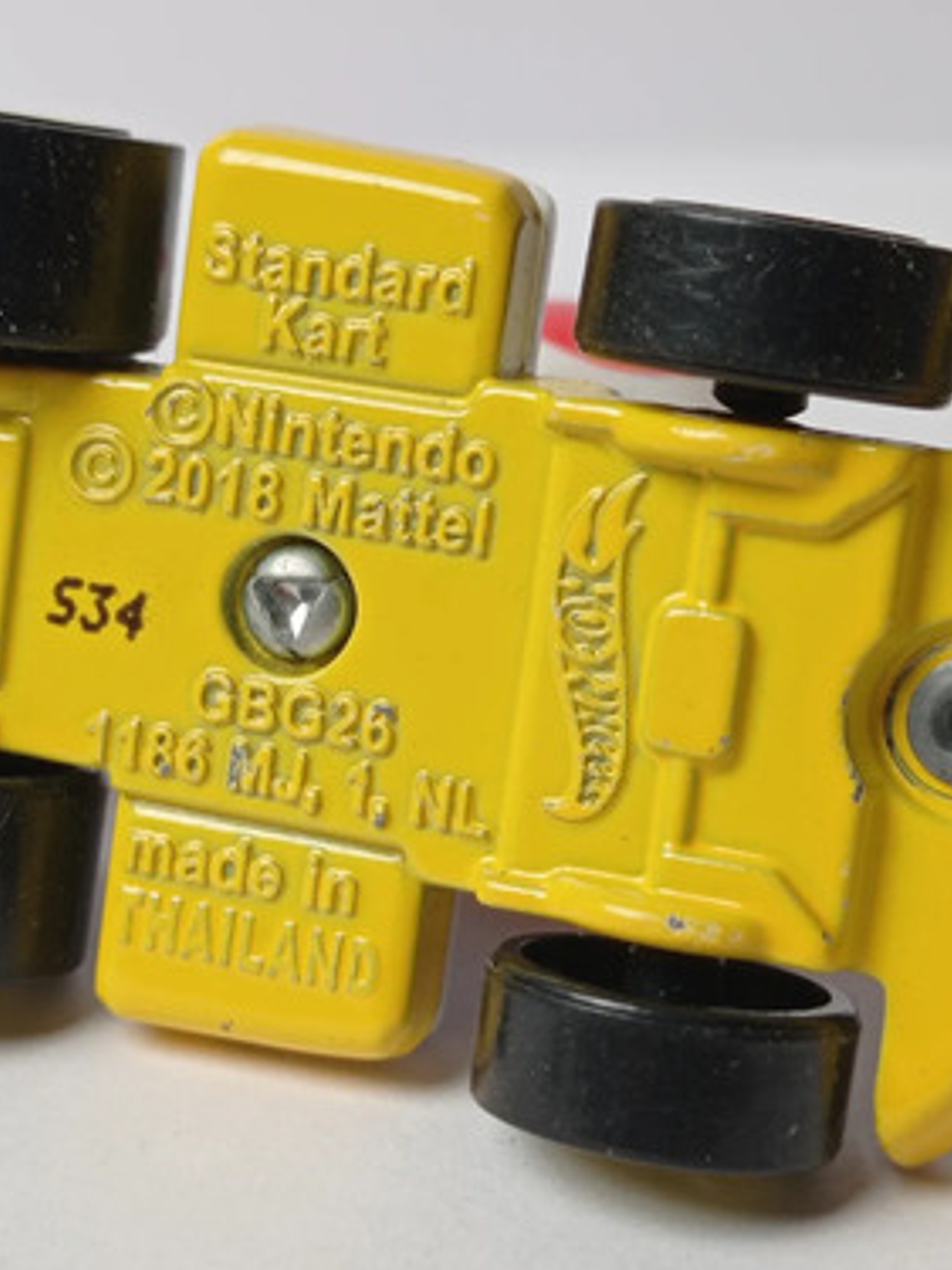 Toad 2018 Hot Wheels Mario Kart Mattel Nintendo Mario Bros 3