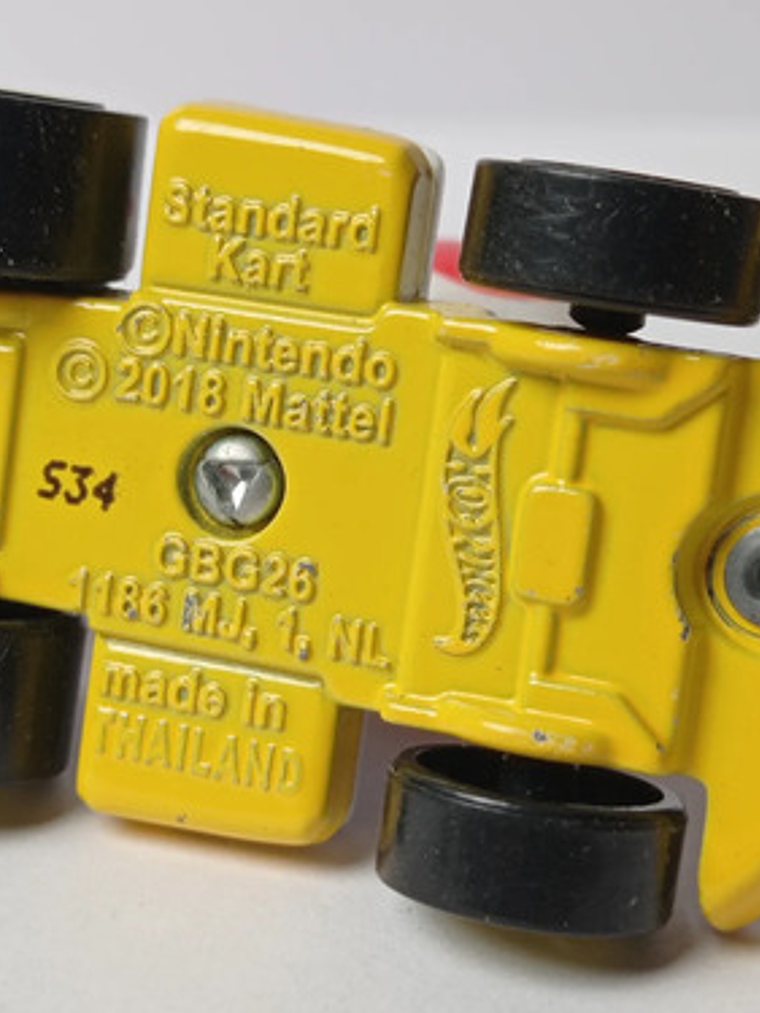 Toad 2018 Hot Wheels Mario Kart Mattel Nintendo Mario Bros 3