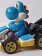 Light-blue Yoshi 2018 Hot Wheels Mario Kart Mattel Nintendo Amarillo - Miniatura 2