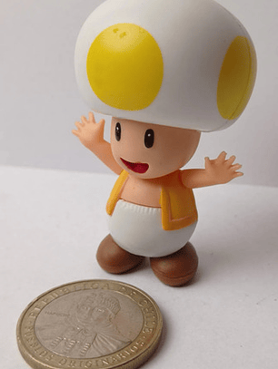 Yellow Toad 2014 Jakks World Of Nintendo Mario Bros