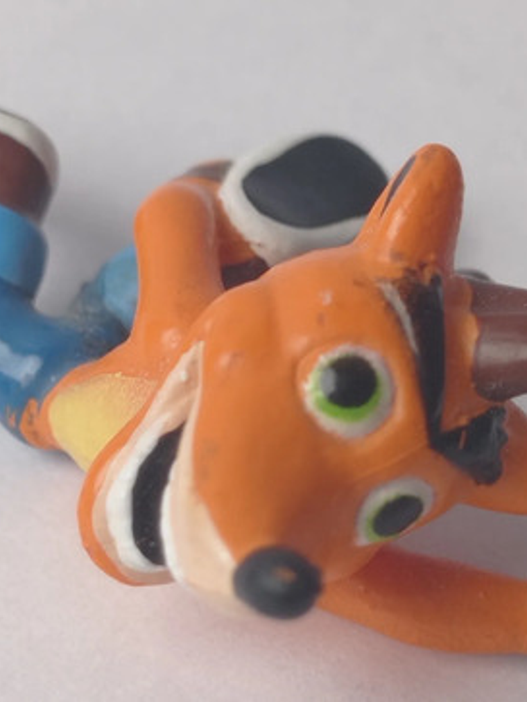 Figura Crash Bandicoot (saltando) 90s Mini 3