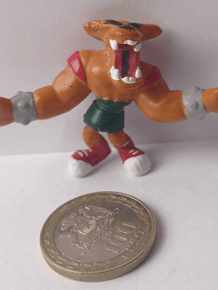 Figura Tiny Tiger 90s Crash Bandicoot Mini