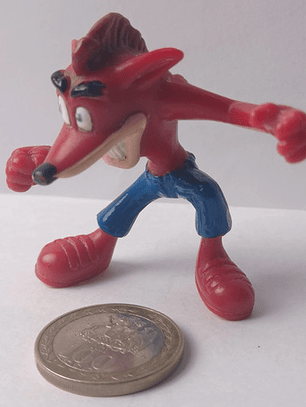 Figura Crash Bandicoot 2001 Hardees