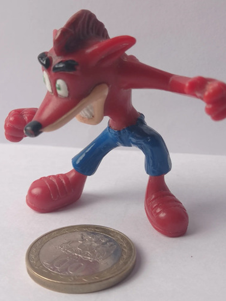 Figura Crash Bandicoot 2001 Hardees 2