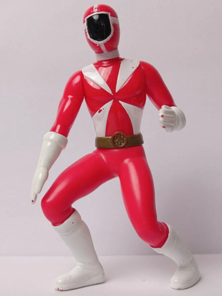 Red Ranger 2000 Power Rangers Lightspeed Rescue Mcd 3
