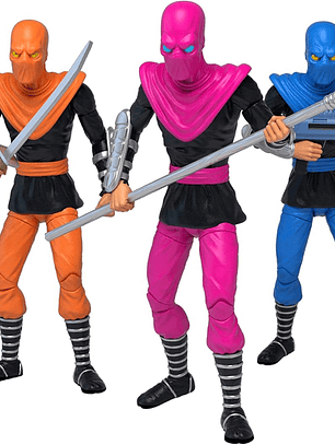 The Foot Clan Four Soldiers Pack Tmnt Bst Axn Tortugas Ninja