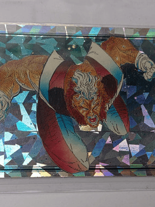 Carta Cougar 1992 Prism Youngblood Comics Rob Liefeld