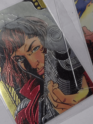 3 Cartas Turok Bloodshot Y Hotshot 1992 Valiant Comics