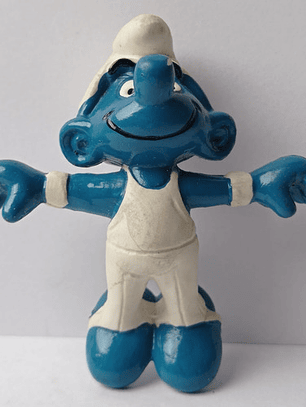 Pitufo Gimnasta 1980 Peyo Pitufos Smurfs