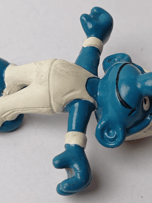 Pitufo Gimnasta 1980 Peyo Pitufos Smurfs