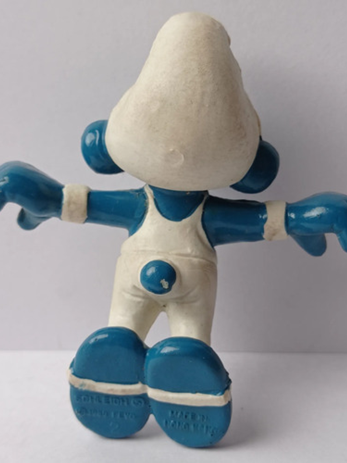 Pitufo Gimnasta 1980 Peyo Pitufos Smurfs 3