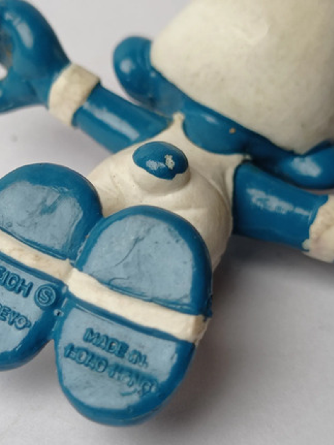 Pitufo Gimnasta 1980 Peyo Pitufos Smurfs 4