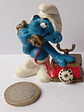 Pitufo Al Telefono 1980 Peyo Pitufos Smurfs - Miniatura 2