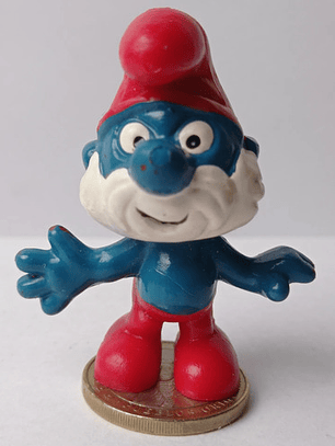 Papa Pitufo 1980 Peyo Pitufos Smurfs