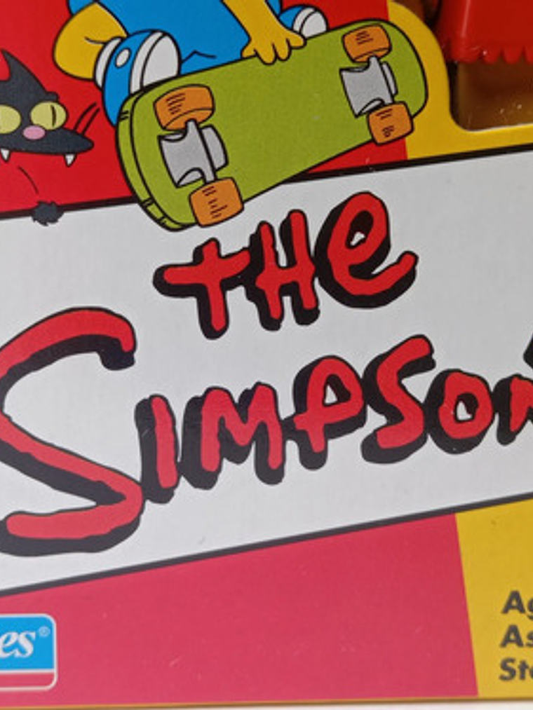 Simpsons Set 2002 Blocko Playmates Homer Marge Lisa Simpson 4