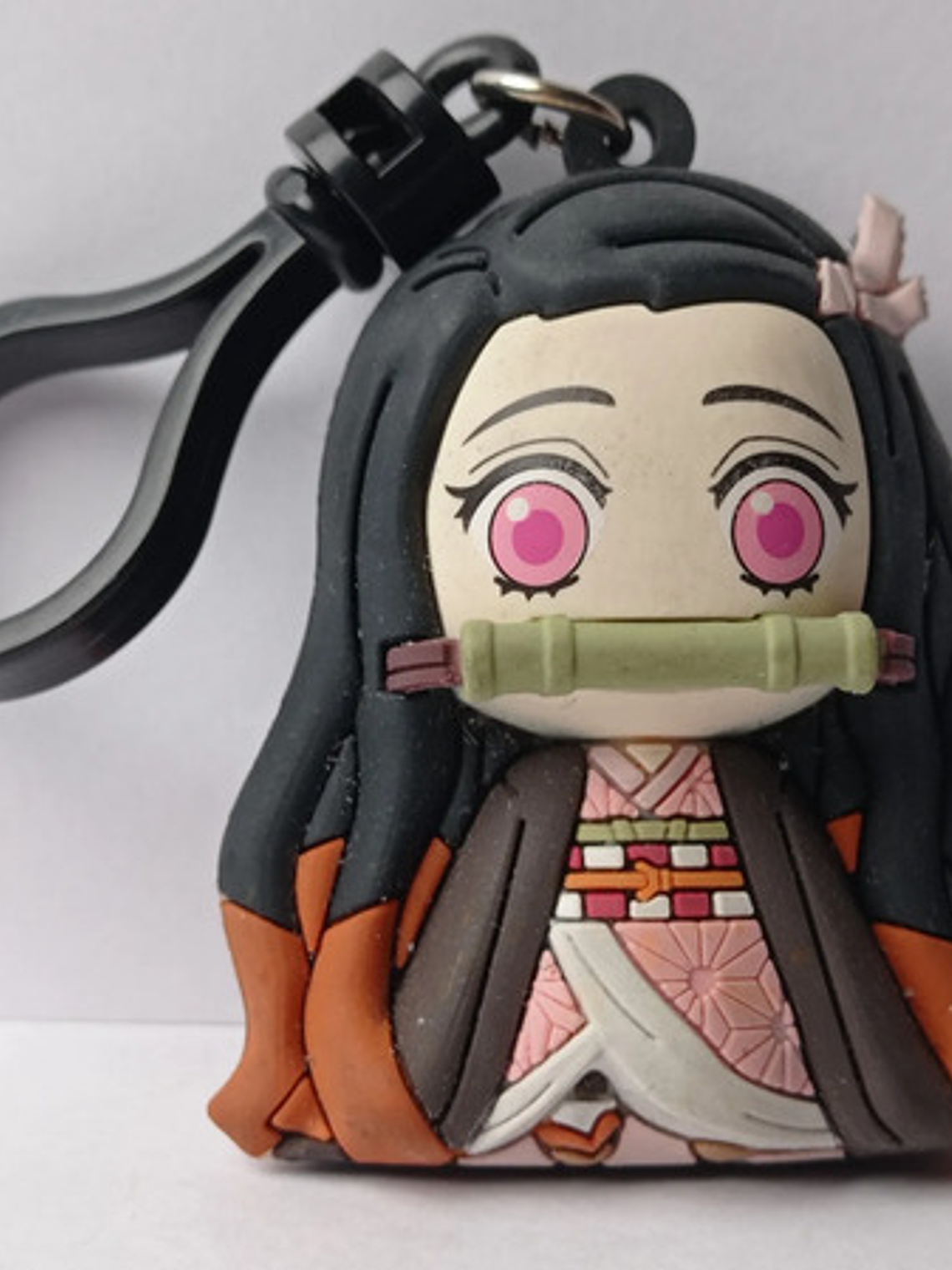 Llavero Nezuko Kamado Demon Slayer Backpack Keyring Clip 1