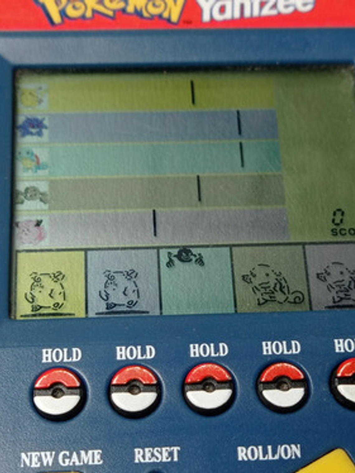 Videojuego Pokemon Yahtzee 1999 Hasbro Nintendo 2