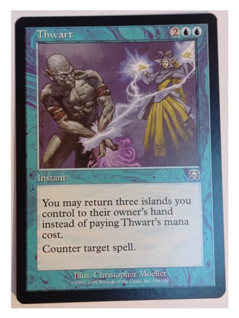 Carta Magic Thwart [mercadian Masques] Mtg Instant 1