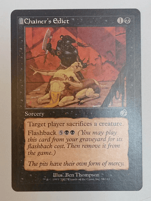 Carta Magic Chainer's Edict [torment] Mtg Sorcery