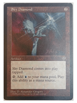 Carta Magic Sky Diamond [mirage] Mtg Artifact