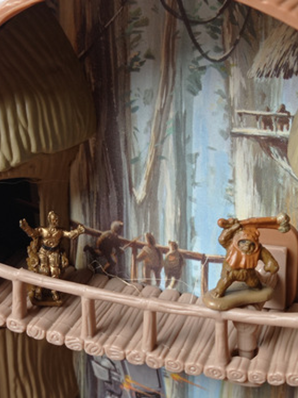 Chewbacca Playset 1995 Star Wars Galoob Micro Machines 5