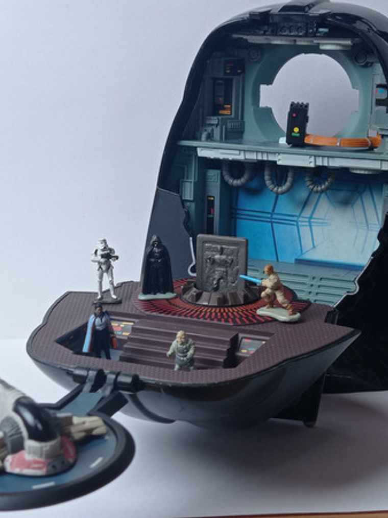 Darth Vader Playset 1994 Star Wars Galoob Micro Machines 4