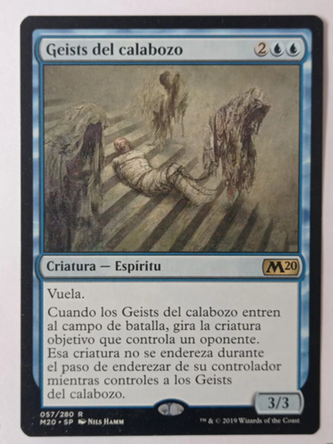 Carta Magic Geist Del Calabozo [m20] Mtg 1